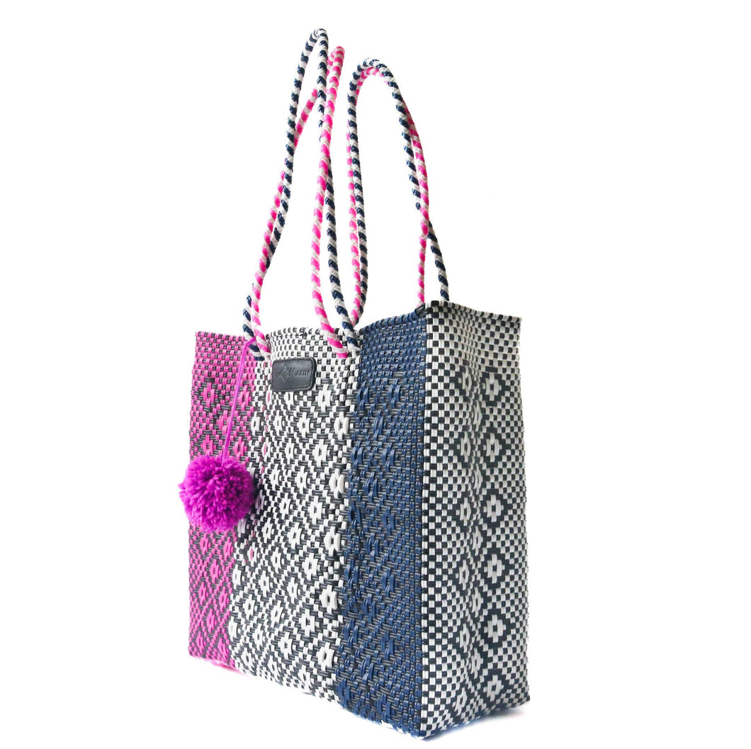 Bloom Woven Tote by Tin Marin