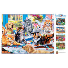 Load image into Gallery viewer, Family Time - Puzzling Gone Wild 400 Piece Puzzle
