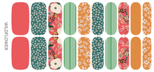 Load image into Gallery viewer, Wildflower Nail Wraps
