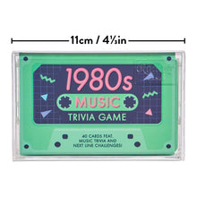 Load image into Gallery viewer, 1980&#39;s Music Trivia Game
