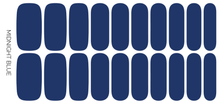 Load image into Gallery viewer, Midnight Blue Nail Wraps
