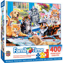 Load image into Gallery viewer, Family Time - Puzzling Gone Wild 400 Piece Puzzle
