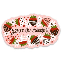 Load image into Gallery viewer, You&#39;re the Sweetest Strawberry Sticker
