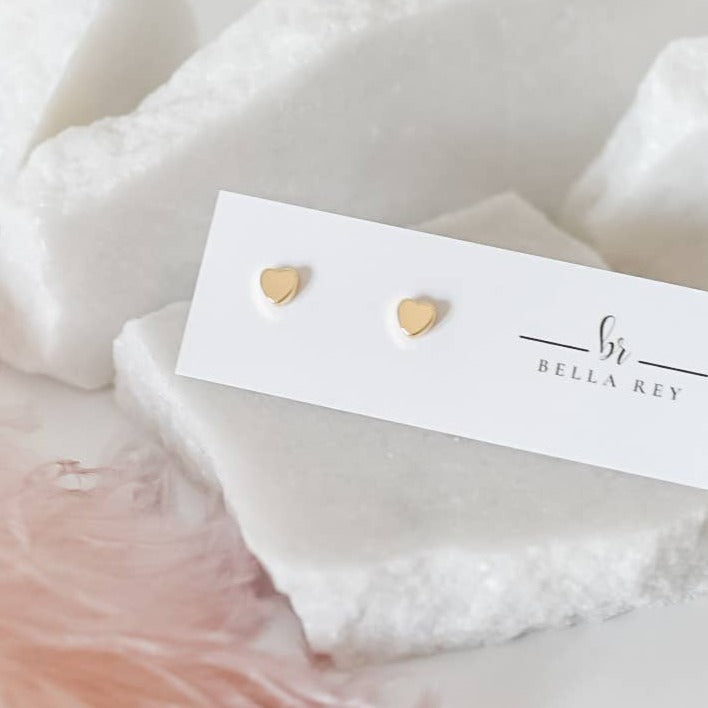 Corley Heart Studs