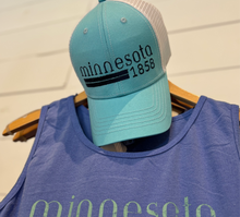 Load image into Gallery viewer, Retro Minnesota Aqua Hat
