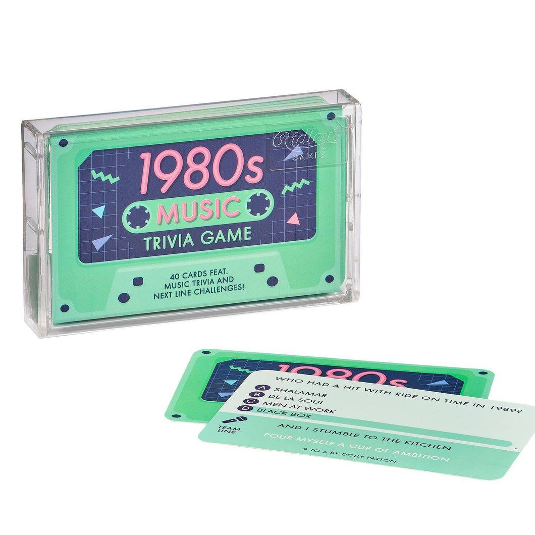 1980's Music Trivia Game