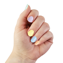 Load image into Gallery viewer, Sidewalk Chalk | Colorful Pastel Spring &amp; Summer Nail Wrap
