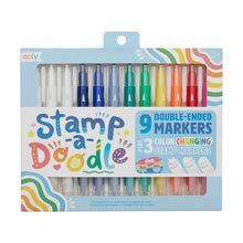 Load image into Gallery viewer, Stamp-A-Doodle Double-Ended Markers
