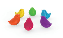 Load image into Gallery viewer, Chickadee™ Set of 6 Silicone Bird Wine Charms
