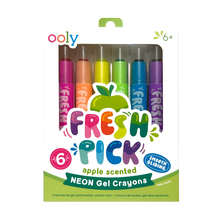 Load image into Gallery viewer, Fresh Pick Apple Scented Gel Crayons
