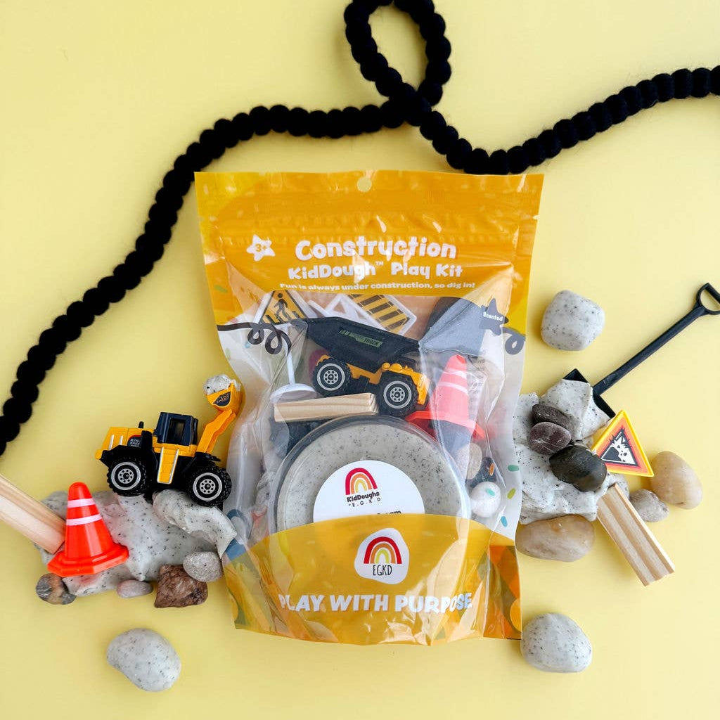 Construction KidDough Play Kit