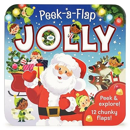 JOLLY: Peek-a-flap Board Book