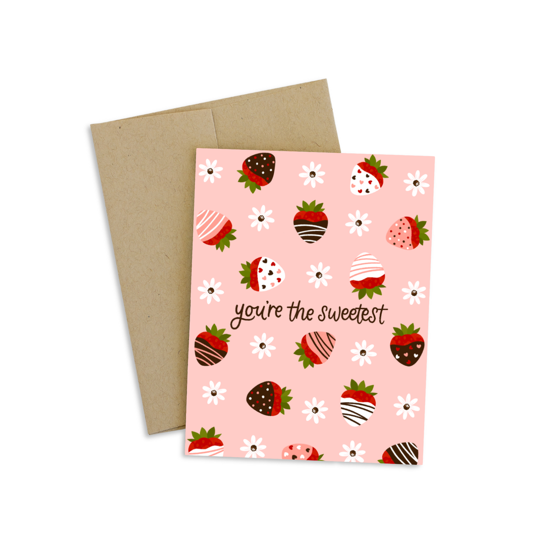 Sweetest Strawberry Card