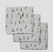 Load image into Gallery viewer, Geometry Dishcloth Sets :: Winter + Christmas
