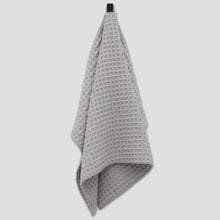 Load image into Gallery viewer, Geometry Waffle Bath + Hand Towels
