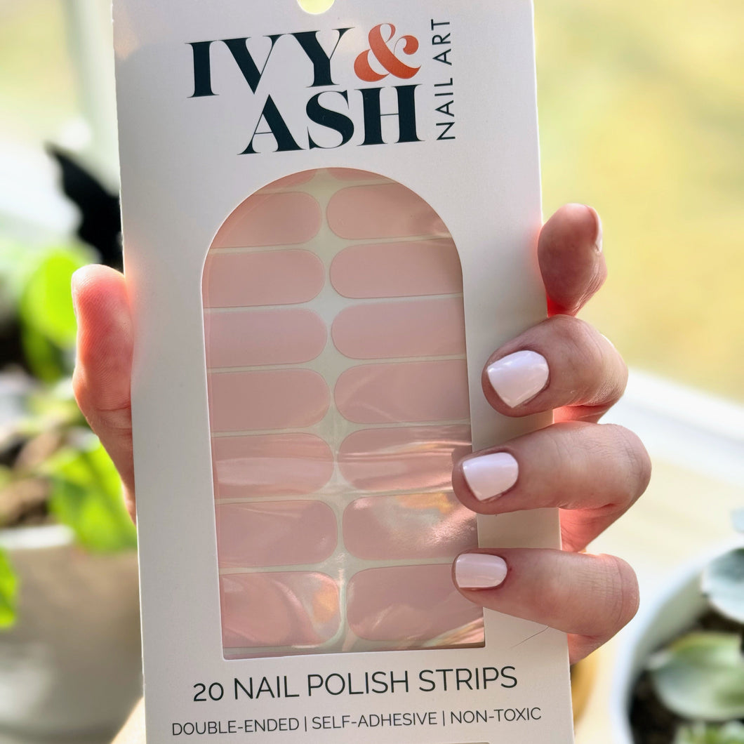 Powder Pink Nail Wraps