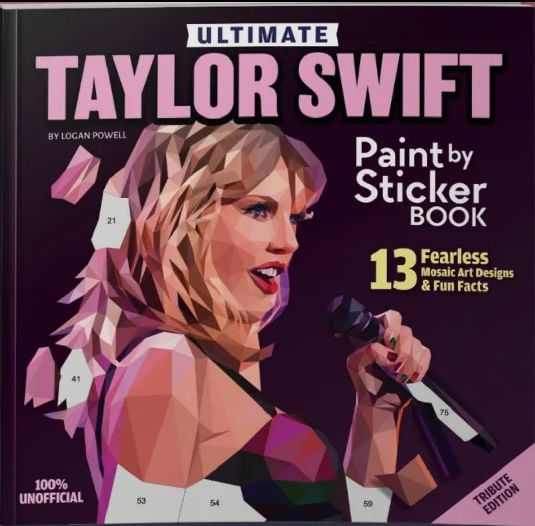 Taylor Swift Sticker Painting Book