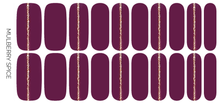 Load image into Gallery viewer, Mulberry Spice Nail Wraps
