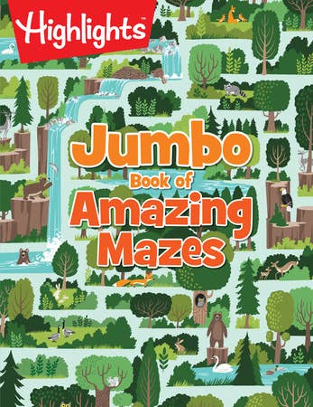 Jumbo Book Of Amazing Mazes