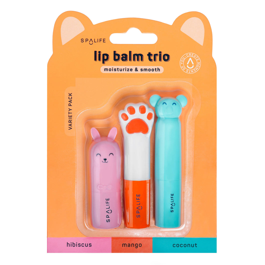 Moisturize & Smooth Lip Balm Trio