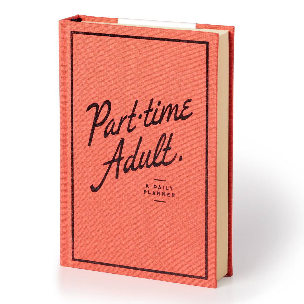 Part-Time Adult Undated Daily Planner