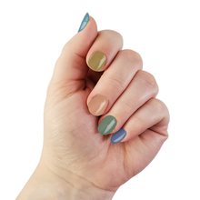 Load image into Gallery viewer, Seaside | Calming Beachy Solid Color Nail Polish Wrap Set
