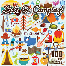 Load image into Gallery viewer, Let&#39;s Go Camping 100 Piece Puzzle
