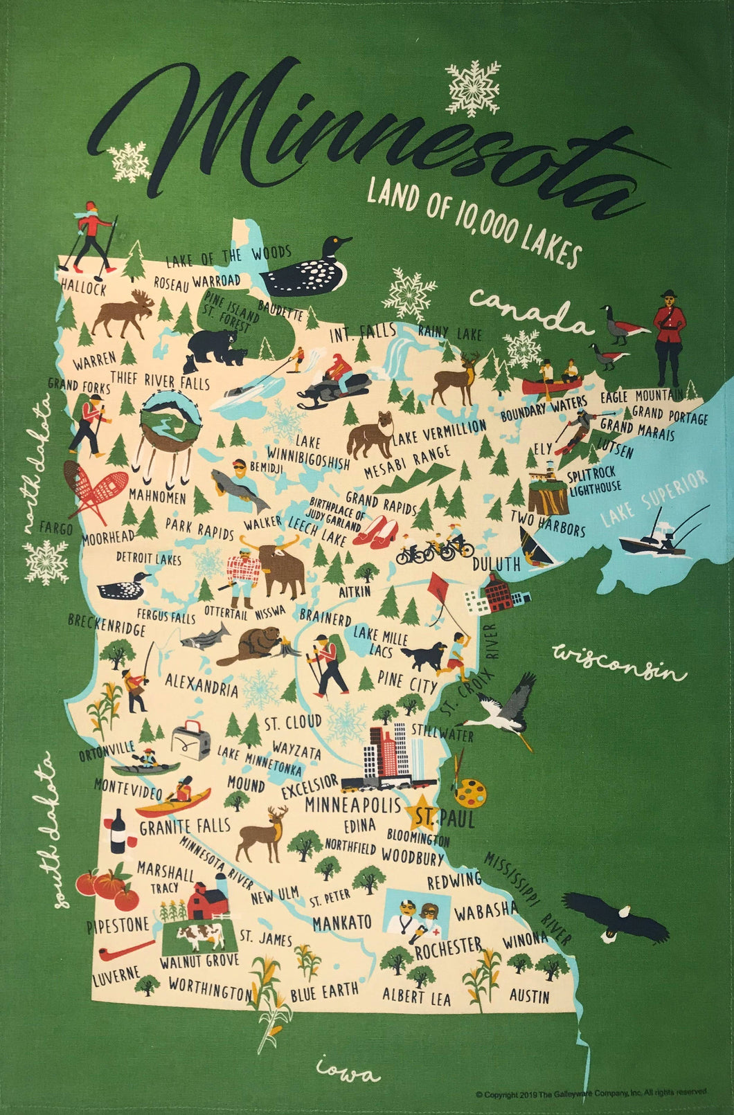 Minnesota Tea Towel