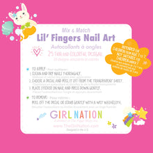 Load image into Gallery viewer, Lil&#39; Fingers Nail Art
